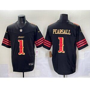 Ricky Pearsall Black Jersey Vapor Stitched Choose for Mens Youths